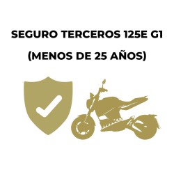 Seguro Terceros 125e G1...